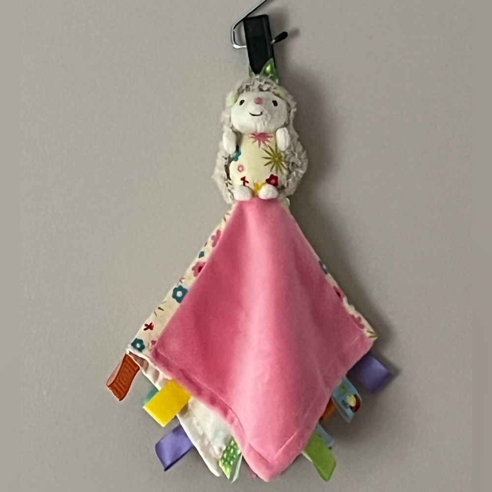 Taggies Hedgehog Lovey Baby Security Blanket